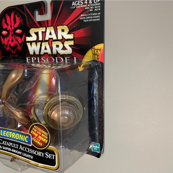 NIB Star Wars Episode 1 Electronic Gungan Catapult Accessory Set Figures - Picture 3 of 4